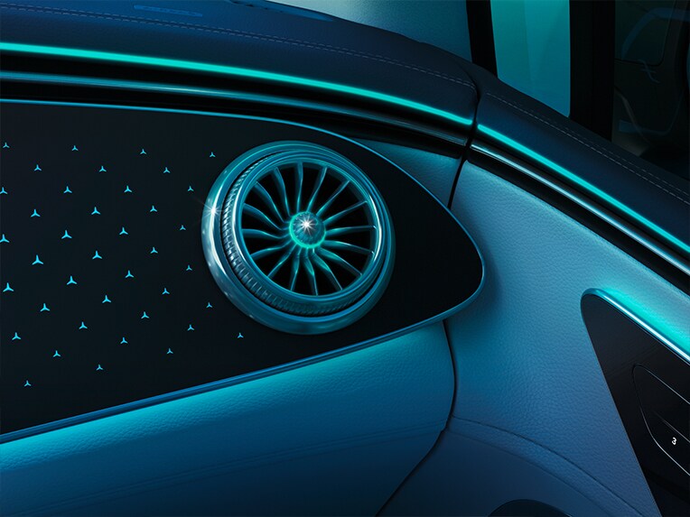 Das ENERGIZING AIR CONTROL Plus mit HEPA-Filter im EQE SUV von Mercedes-Benz.