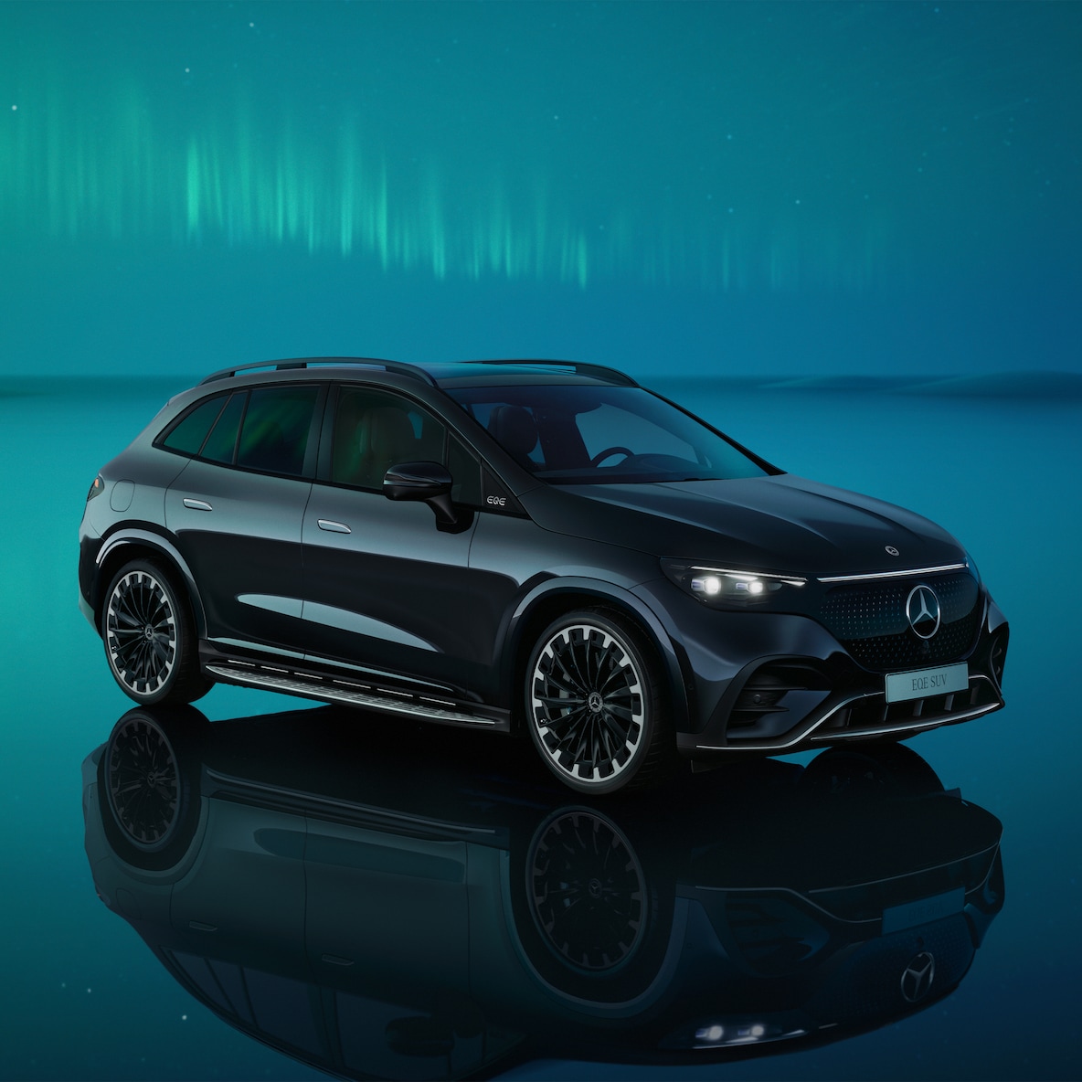 Das Mercedes-Benz EQE SUV Exterieur.