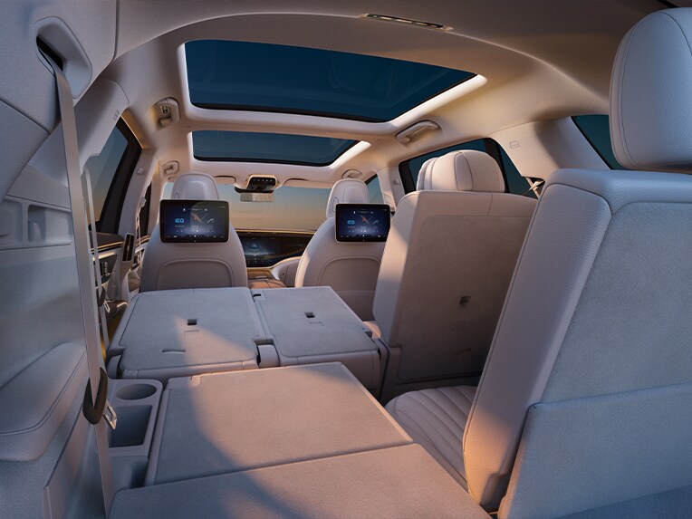 Der Mercedes-Benz EQS SUV.