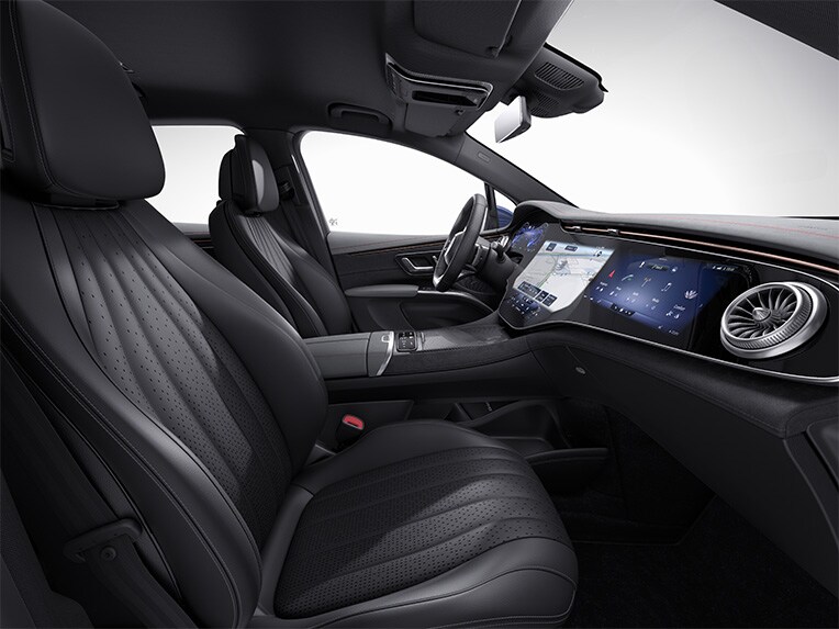 Der EQS SUV Innenraum mit AMG Line.