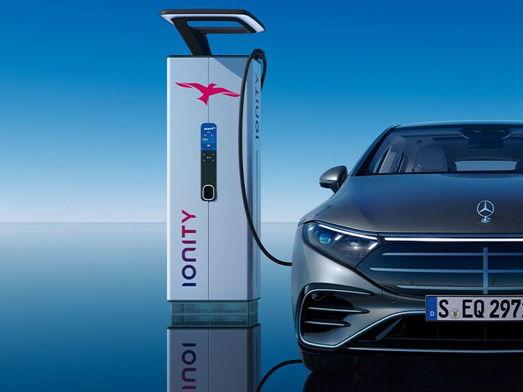 IONITY Unlimited für die EQS Limousine von Mercedes-Benz.