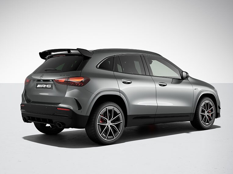 Das AMG Aerodynamik-Paket für den Mercedes-AMG GLA.