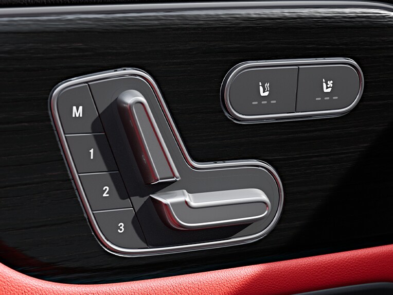 Das AMG Performance Sitz-Paket High-End im Mercedes-AMG GLA.