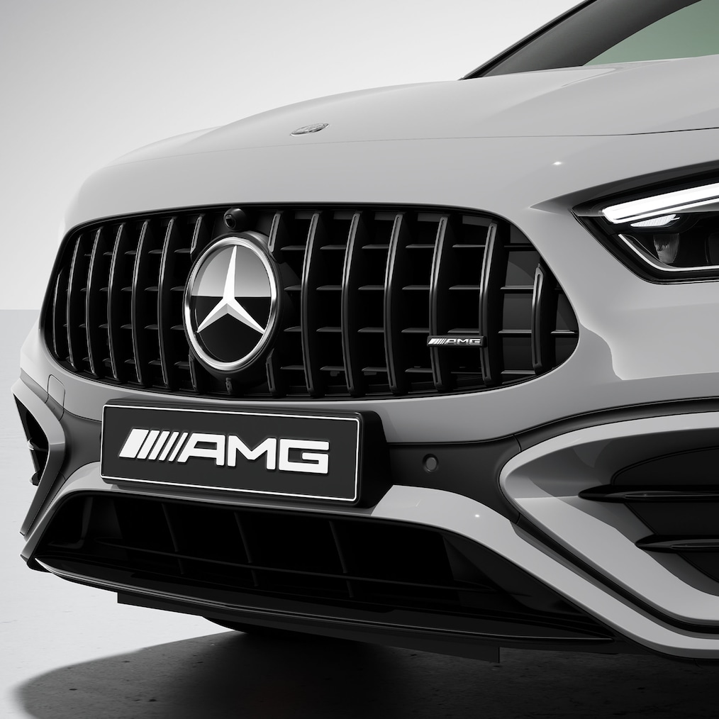 Der Mercedes-AMG GLA mit AMG Design Plus-Paket.