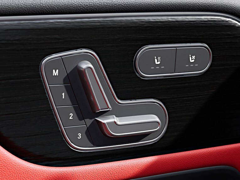 Sitzheizung im Mercedes-Benz GLA.