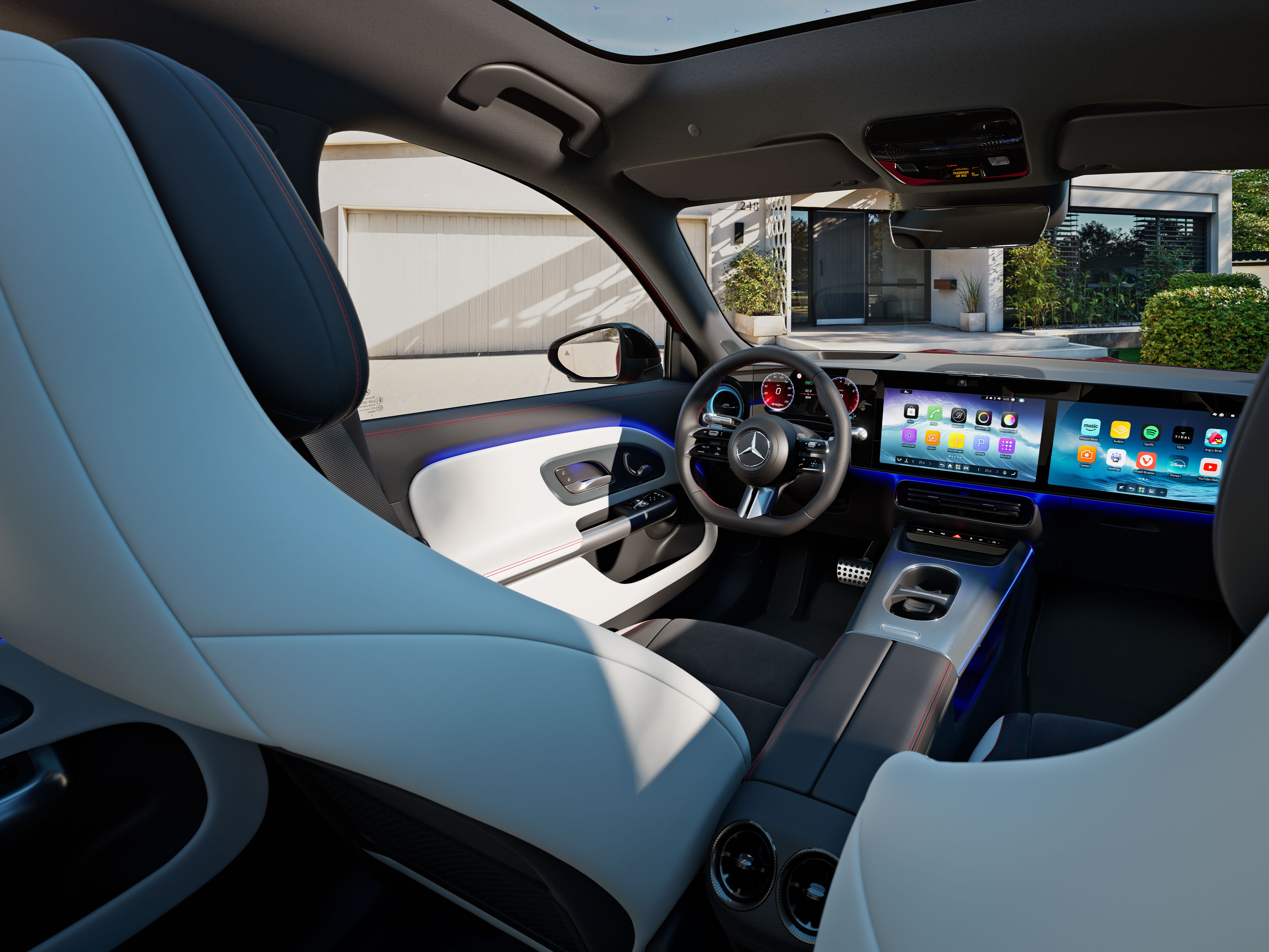 Interieur | Der völlig neue GLB | Mercedes-Benz Das Interieur des neuen GLB von Mercedes-Benz.