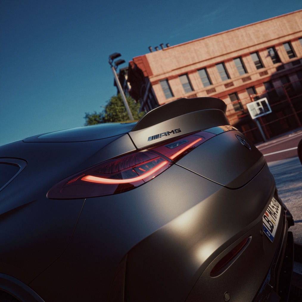 Das AMG Design Plus Paket des neuen Mercedes-AMG GLC Coupés.