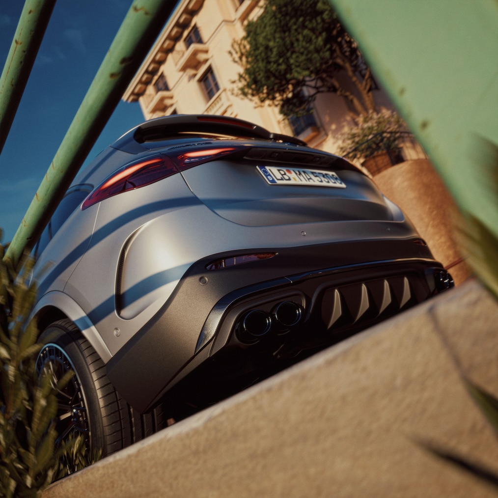 AMG DYNAMIC PLUS Paket des neuen Mercedes-AMG GLC SUV.