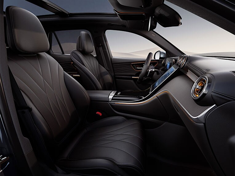 Das Interieur des Mercedes-Benz GLC.