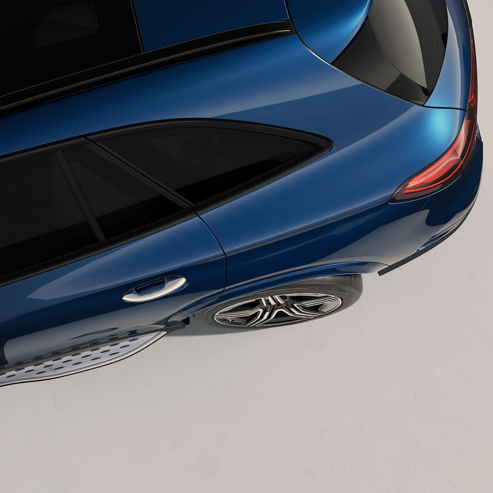 Das Fahrwerk des Mercedes-Benz GLC.