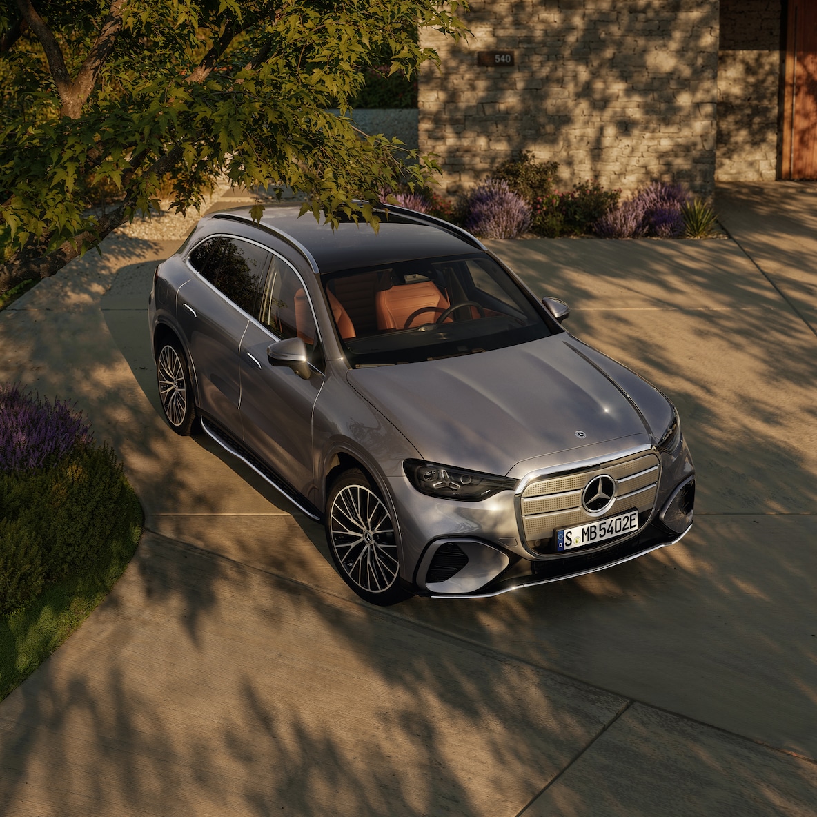 Das Exterieur des neuen GLC mit EQ-Technologie von Mercedes-Benz.