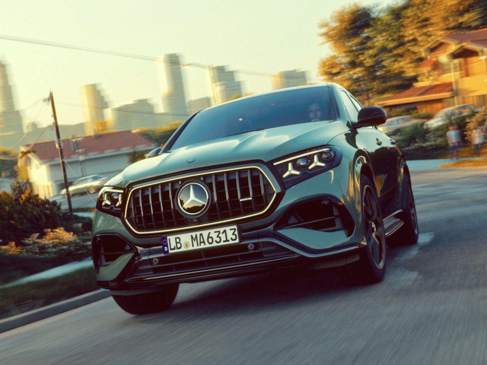 Das neue Frontdesign des Mercedes-AMG GLE 63 S Coupé.