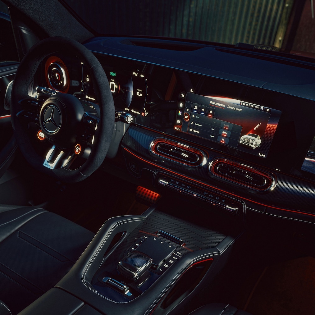 Die AMG Sitze im Mercedes-AMG GLE Coupé.