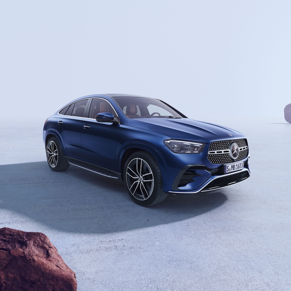 E-ACTIVE BODY CONTROL des Mercedes-Benz GLE Coupés.