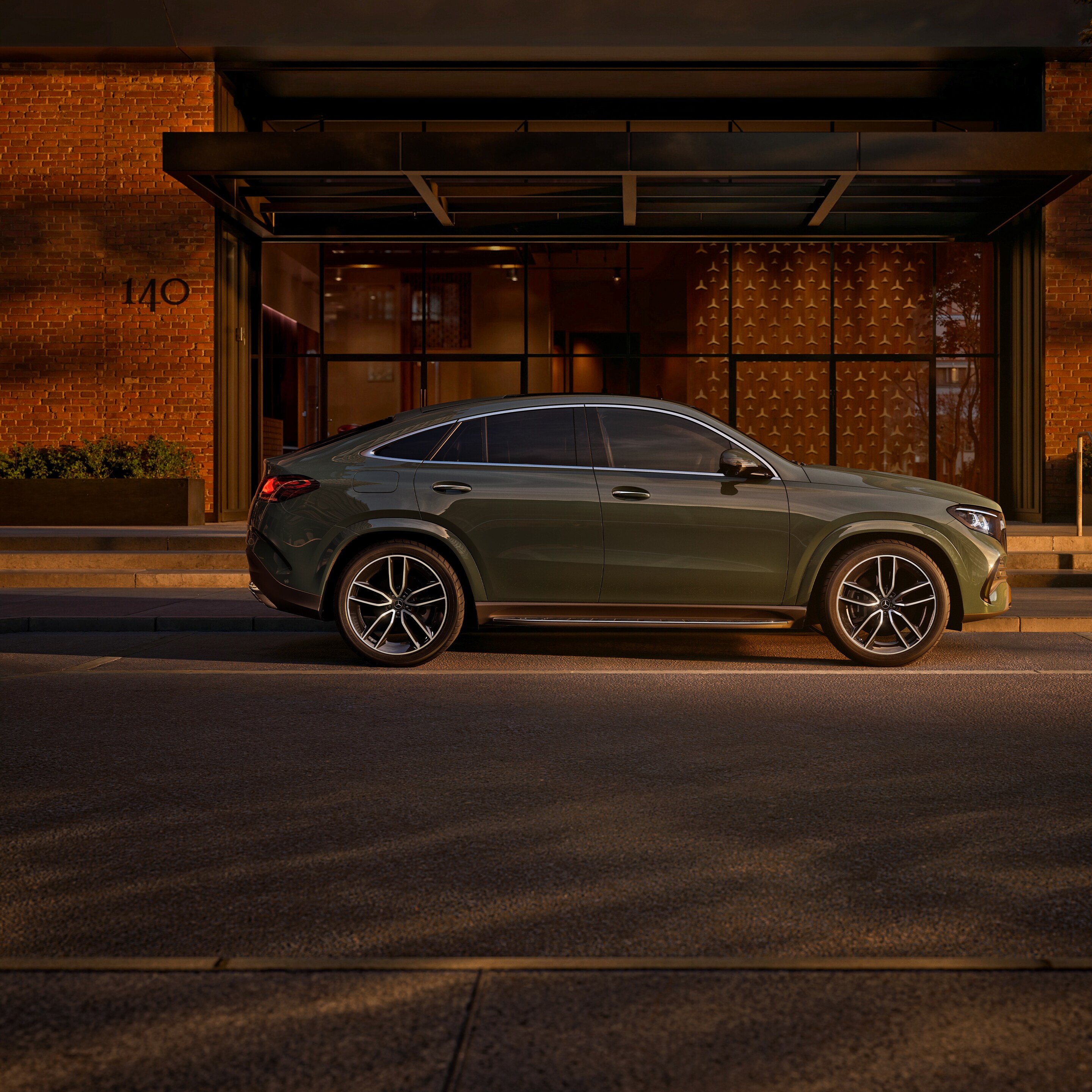 Das Exterieur des neuen GLE Coupé.