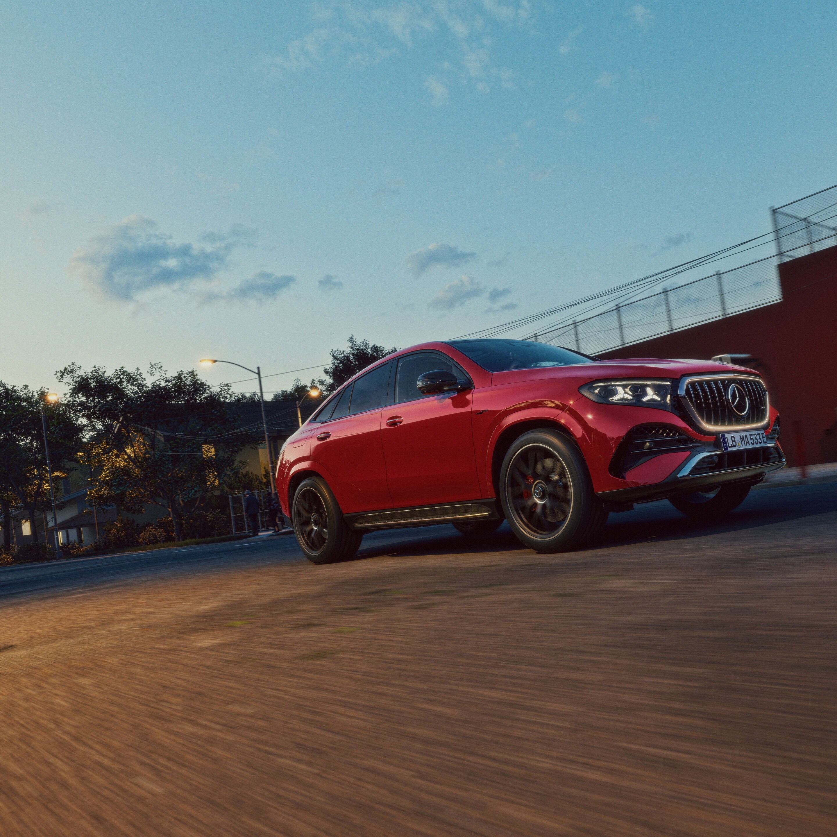 Das Exterieur des neuen Mercedes-AMG GLE Coupé.