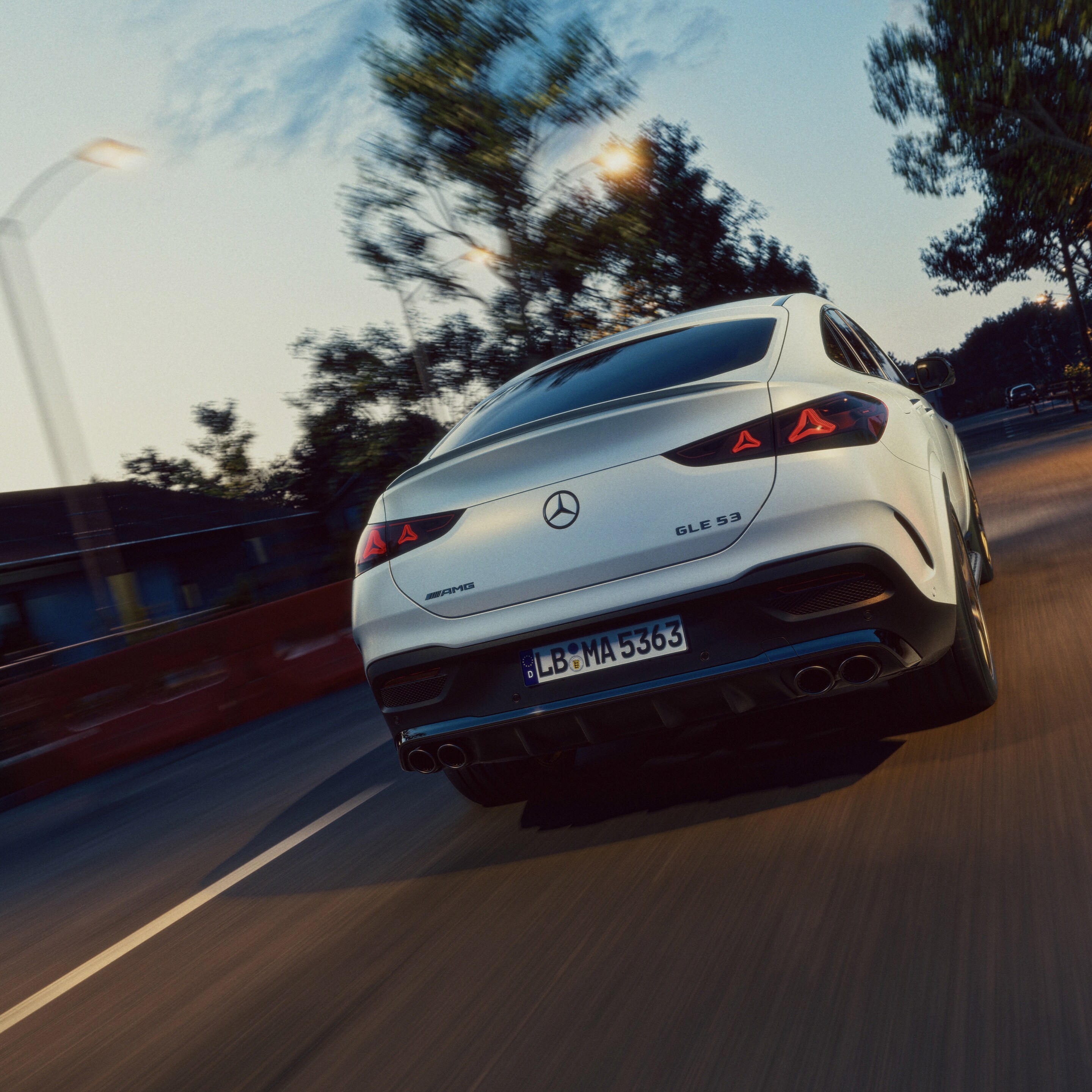 Das Exterieur des neuen Mercedes-AMG GLE Coupé.