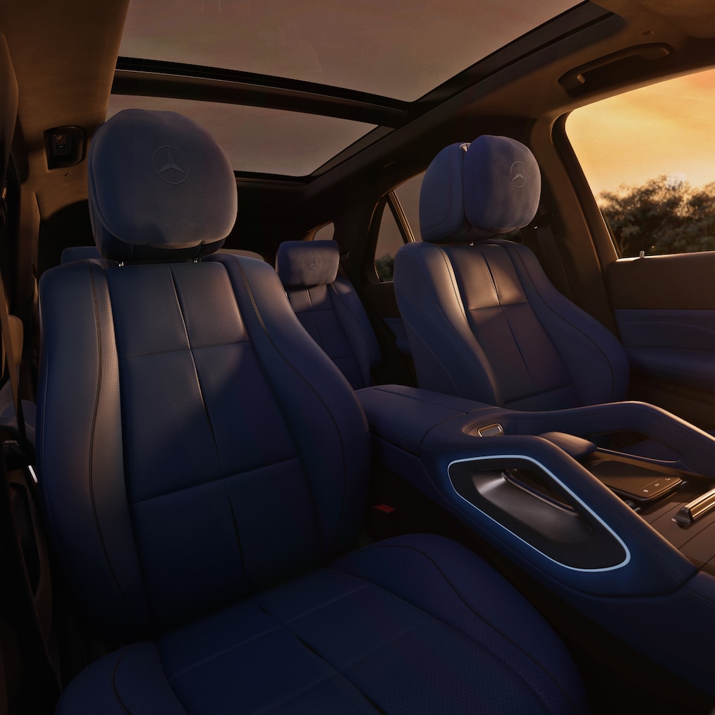 Die Multikontursitze des neuen Mercedes-Benz GLE.