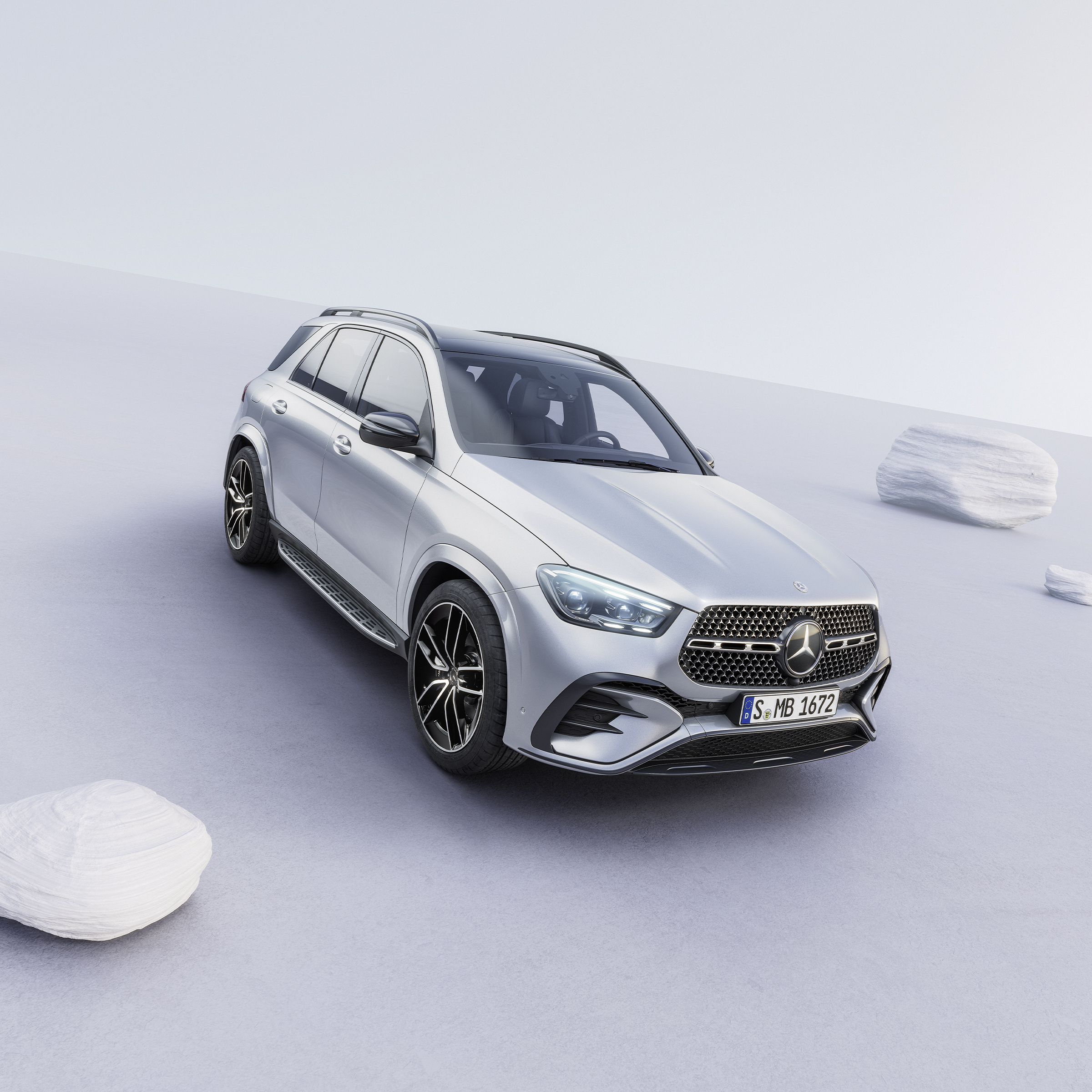 E-ACTIVE BODY CONTROL des Mercedes-Benz GLE.