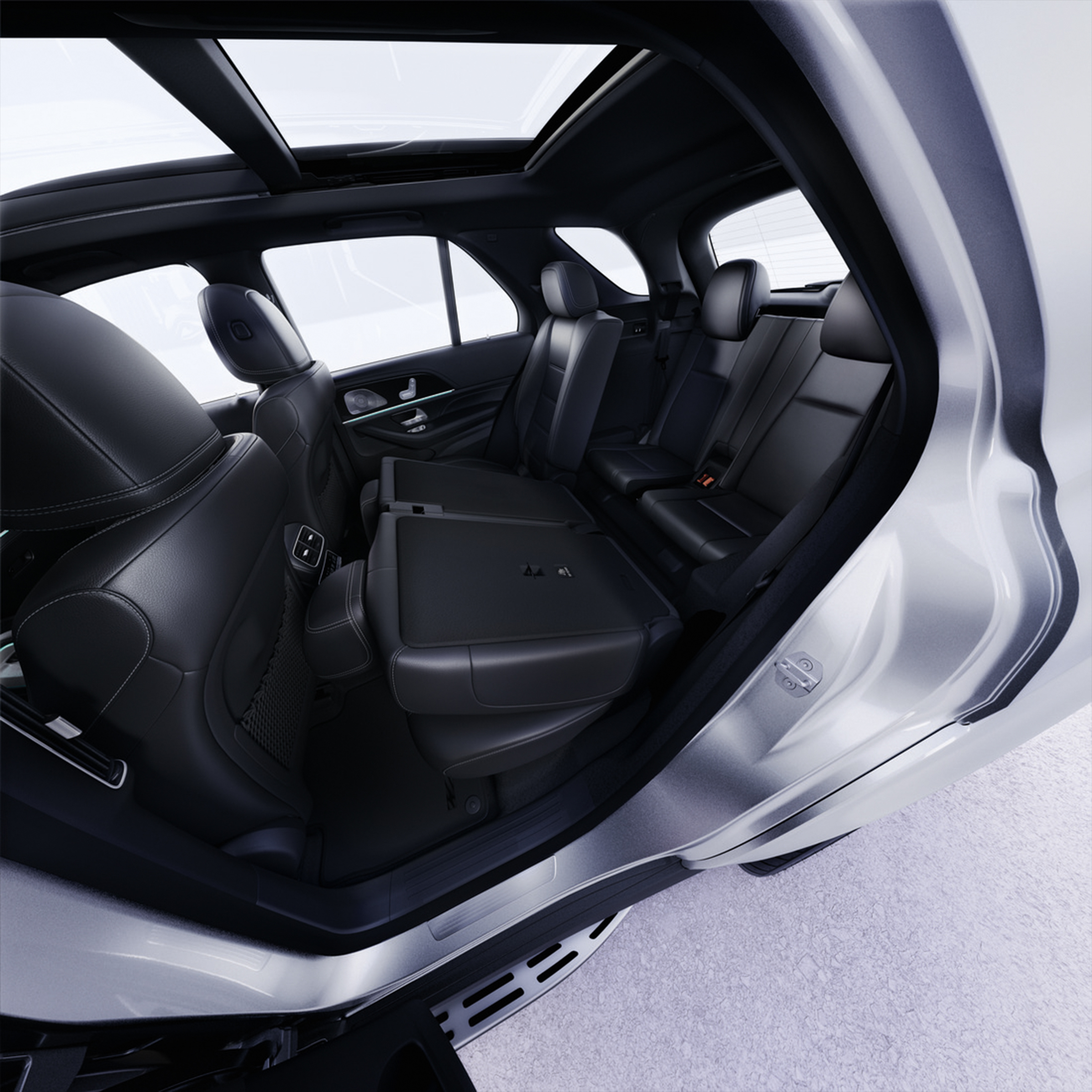 Das Interieur des Mercedes-Benz GLE.