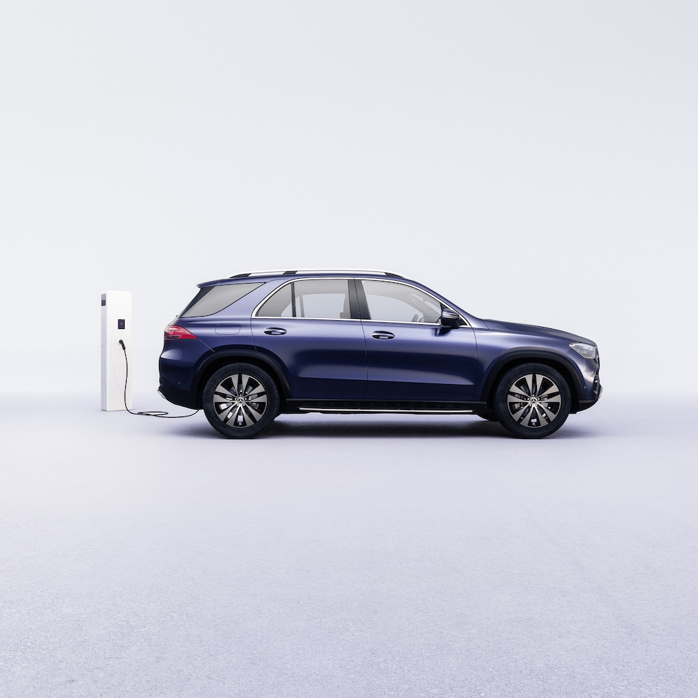 Der GLE 350 de 4MATIC mit EQ-Hybridtechnologie von Mercedes-Benz.