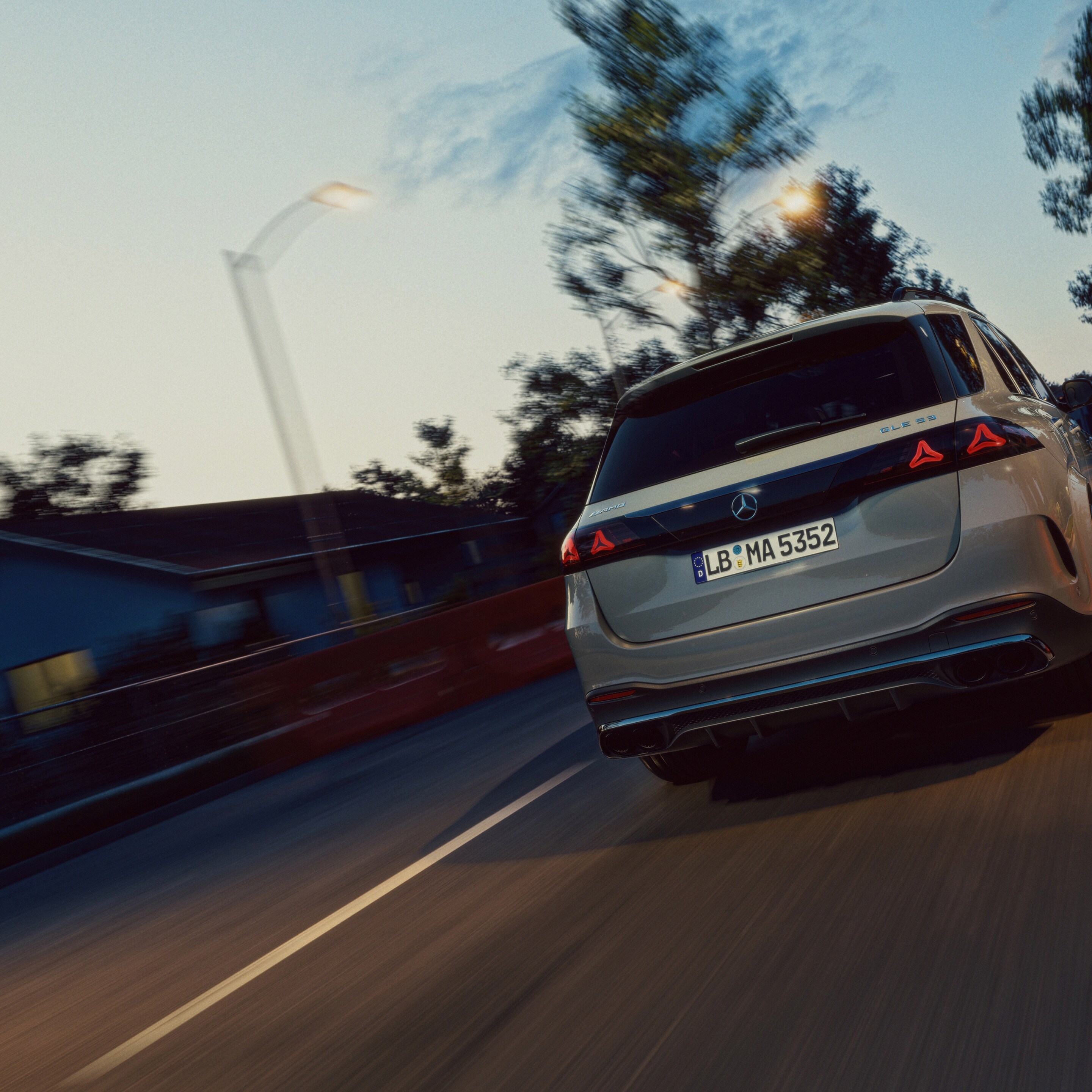 Die Performance des neuen Mercedes-AMG GLE.