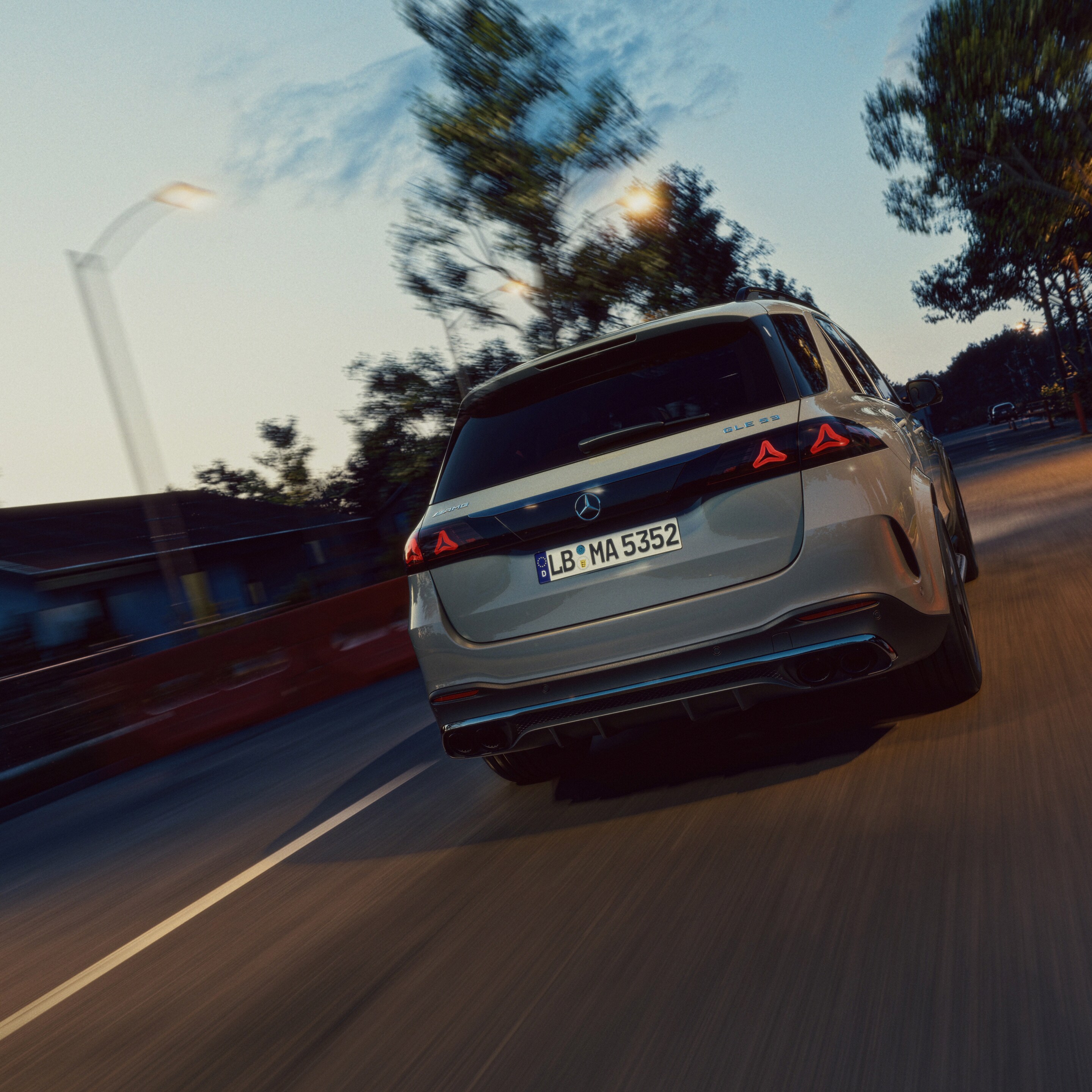 Die Performance des neuen Mercedes-AMG GLE.