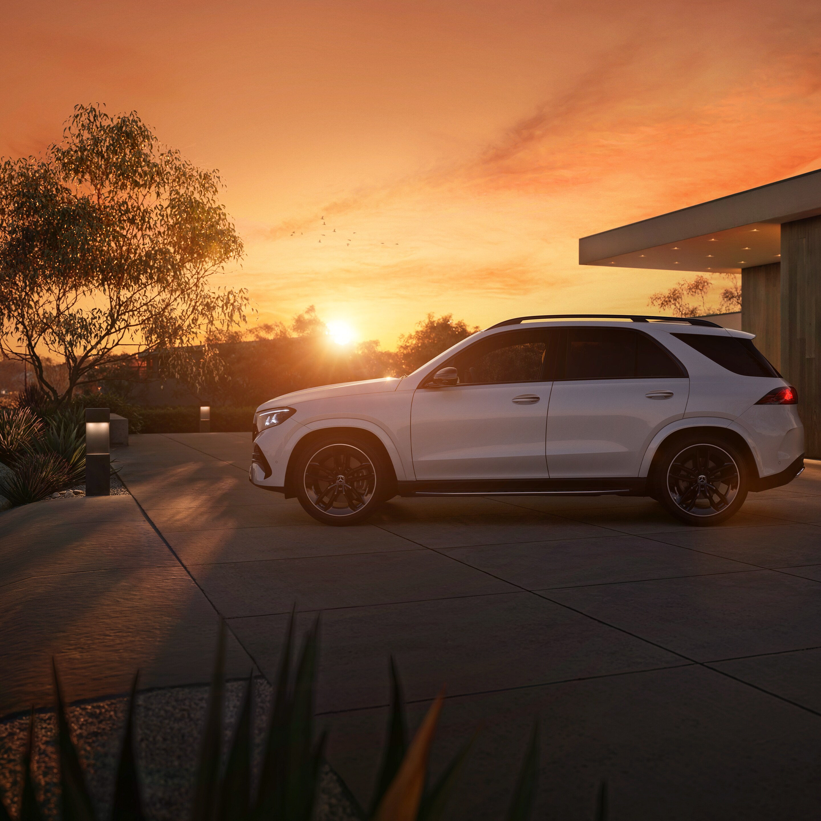 Das Exterieur des neuen GLE von Mercedes-Benz.