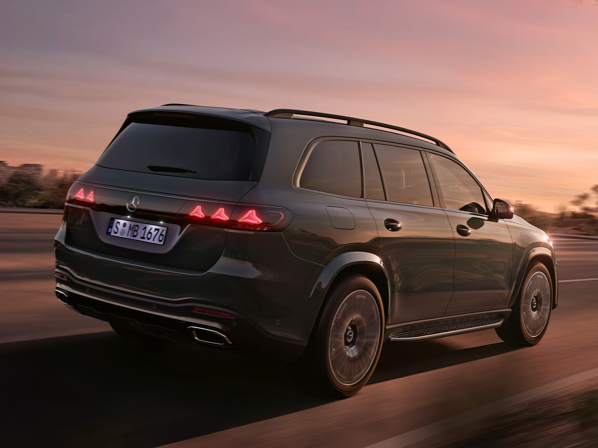 ADAS Gen6 Driving | Der neue GLS | Mercedes-Benz ADAS Gen6 Driving des neuen GLS von Mercedes-Benz.