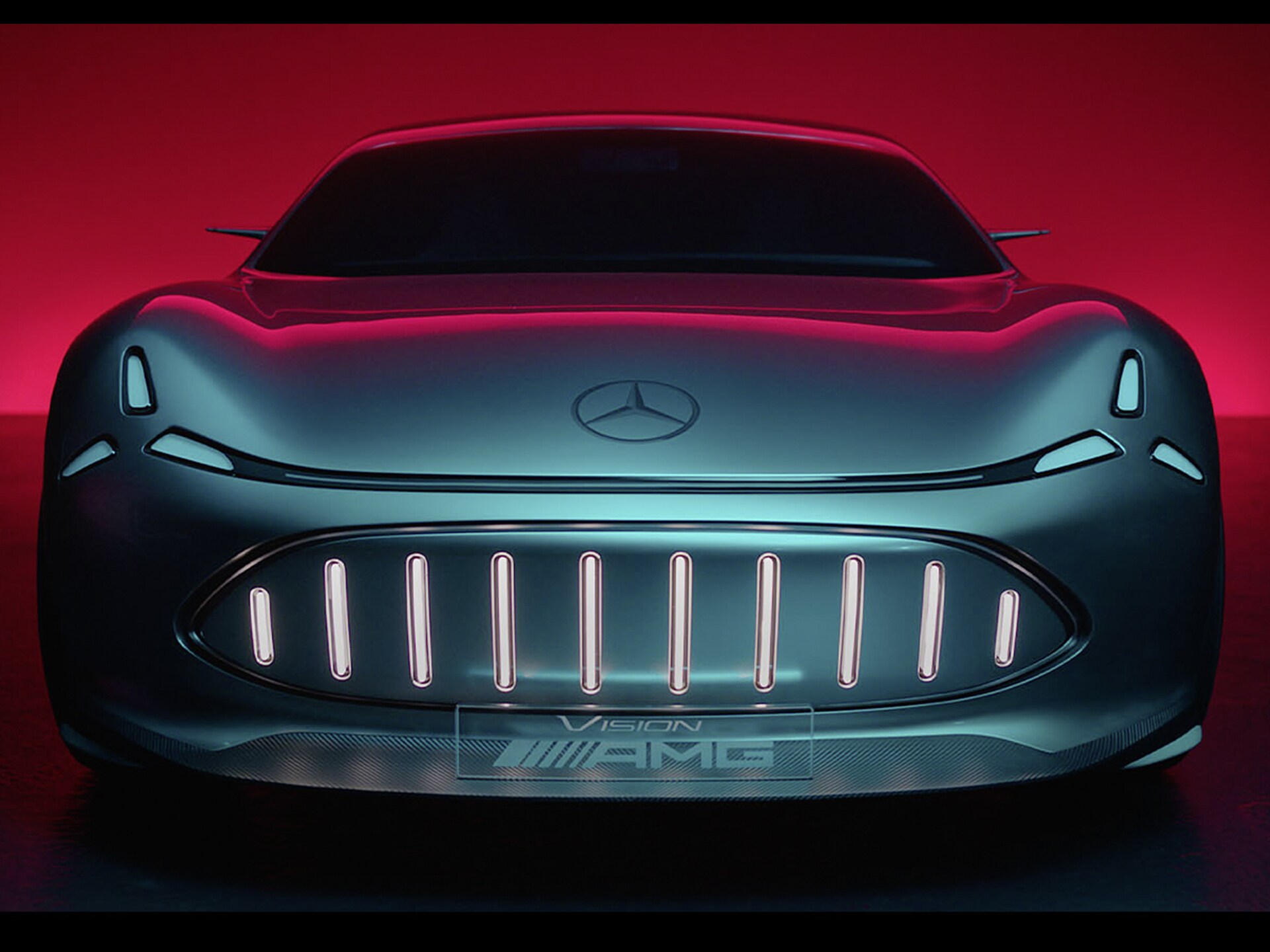 Der Vision AMG in einer Frontansicht.