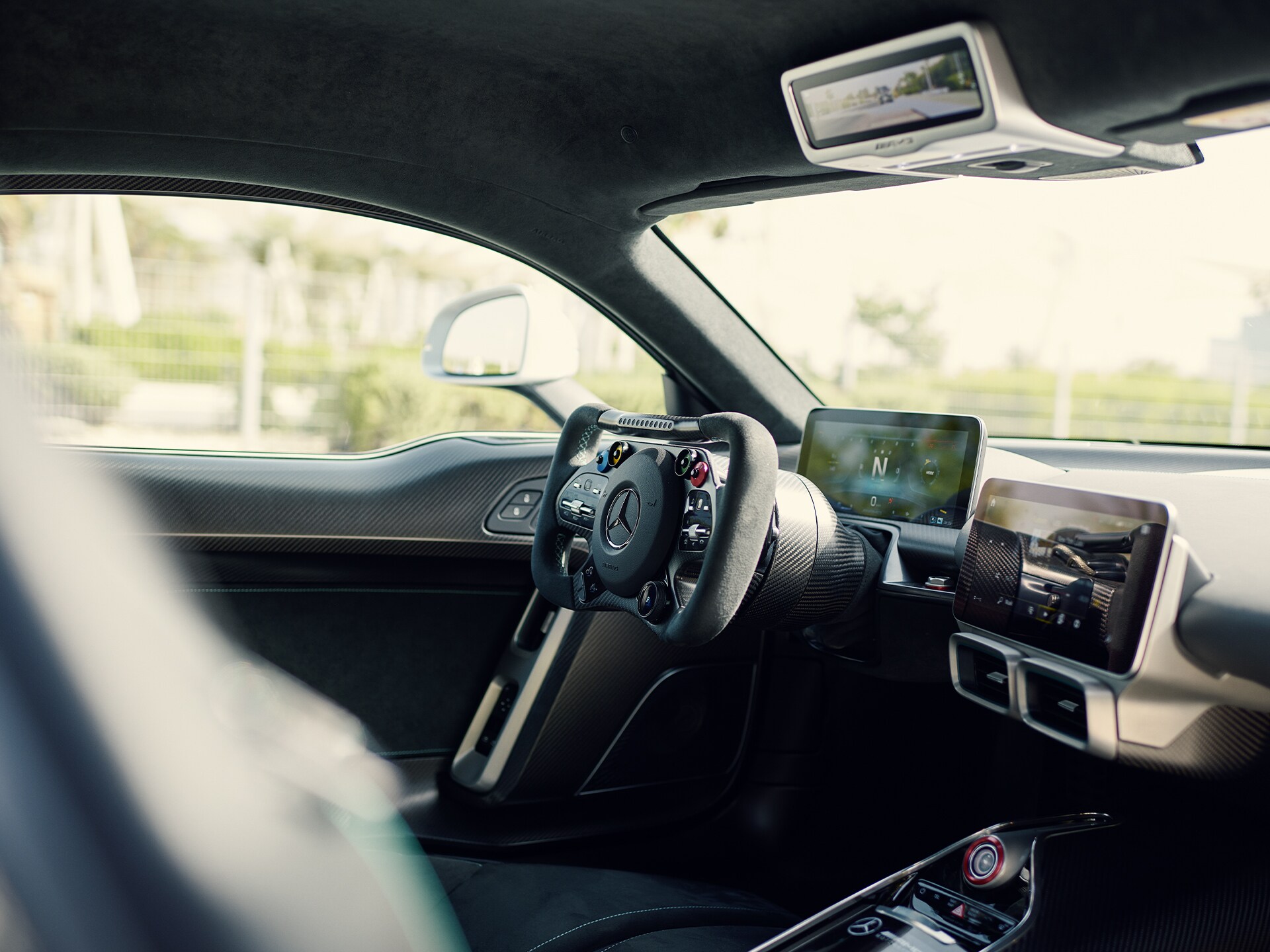 Das Interieur des ONE von Mercedes-AMG.