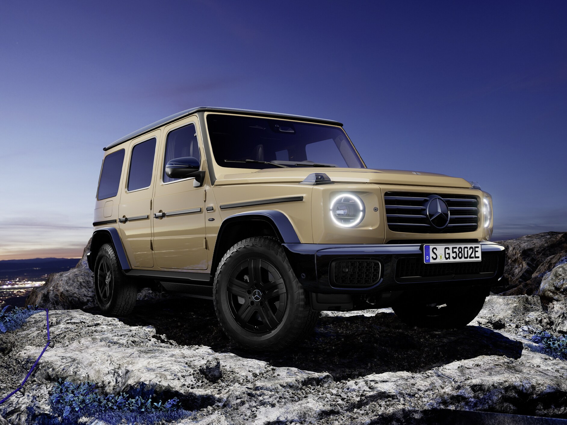 Der Mercedes-Benz G 580 mit EQ-Technik.