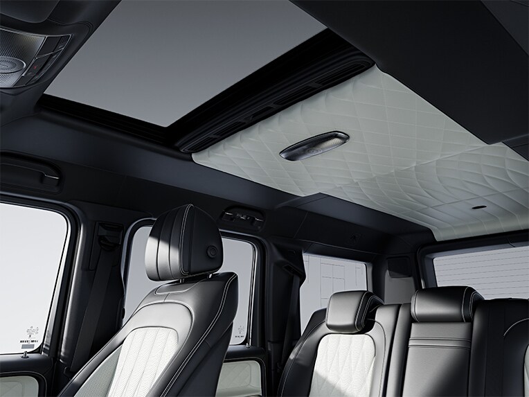Das MANUFAKTUR Vollleder-Paket der Mercedes-Benz G-Klasse.