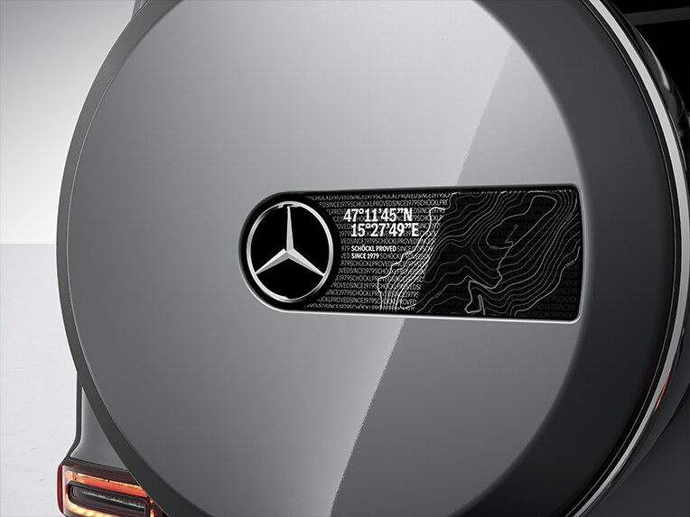 Das MANUFAKTUR Design-Paket Schöckl der Mercedes-Benz G-Klasse.