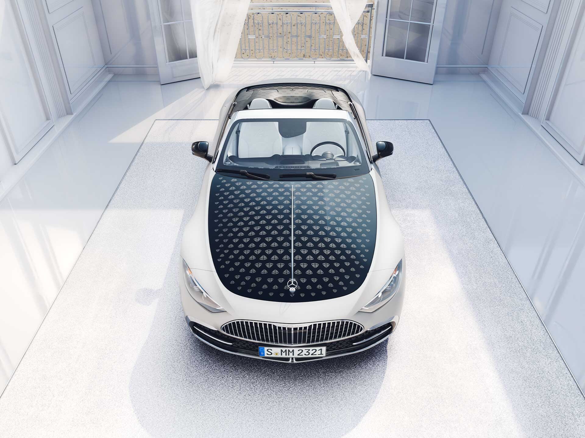 Frontansicht des Mercedes-Maybach SL 680.