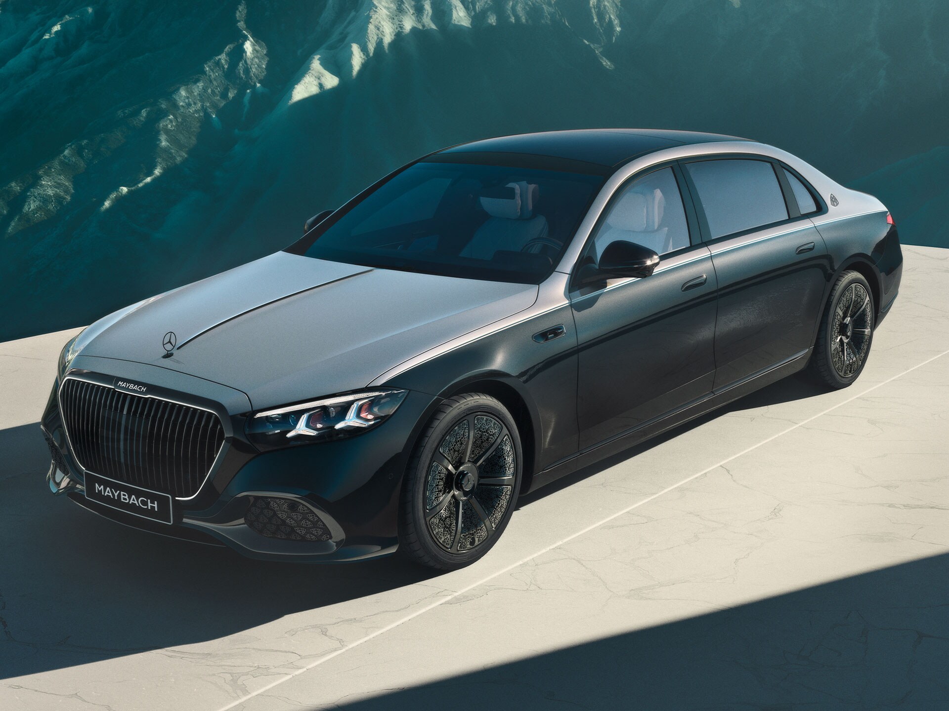 Die Mercedes-Maybach S-Klasse mit Night Series.