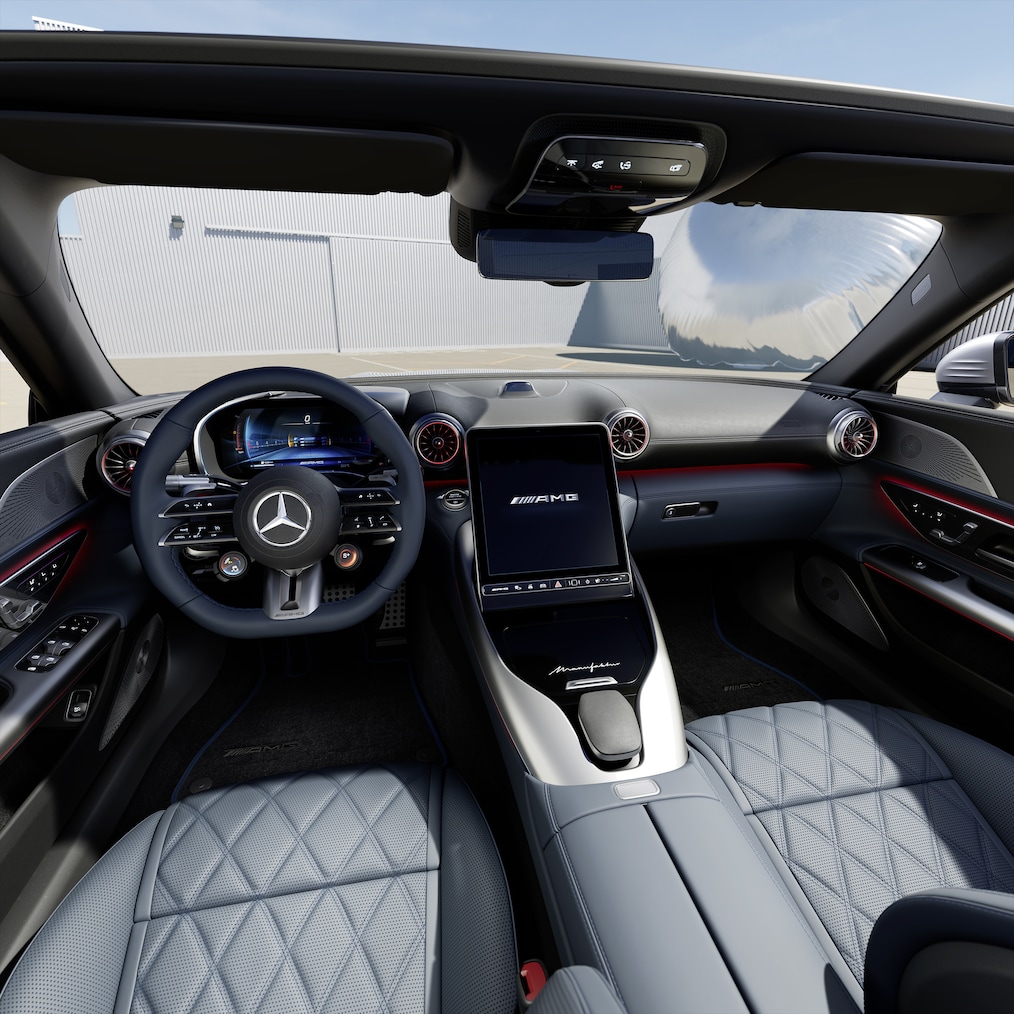 MANUFAKTUR Optionsangebot des SL Roadsters von Mercedes-AMG.