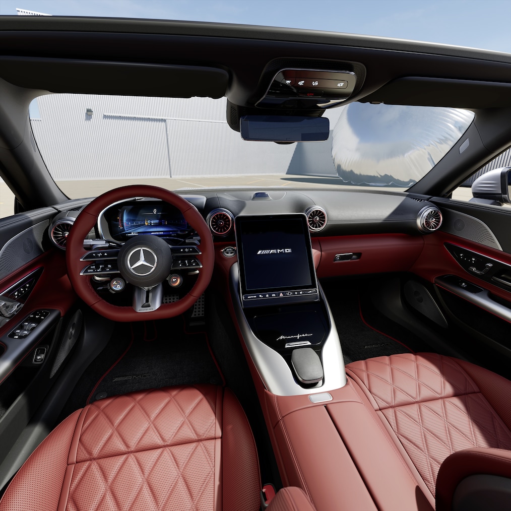 MANUFAKTUR Optionsangebot des SL Roadsters von Mercedes-AMG.