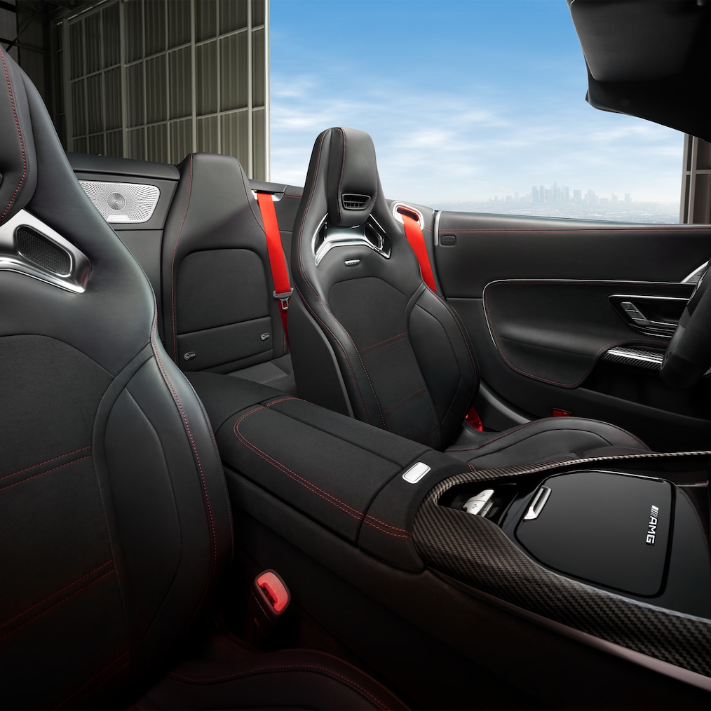 Das Interieur des Mercedes-AMG SL Roadsters.