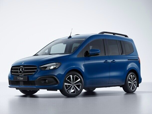 Das Front-Design der Mercedes-Benz T-Klasse.