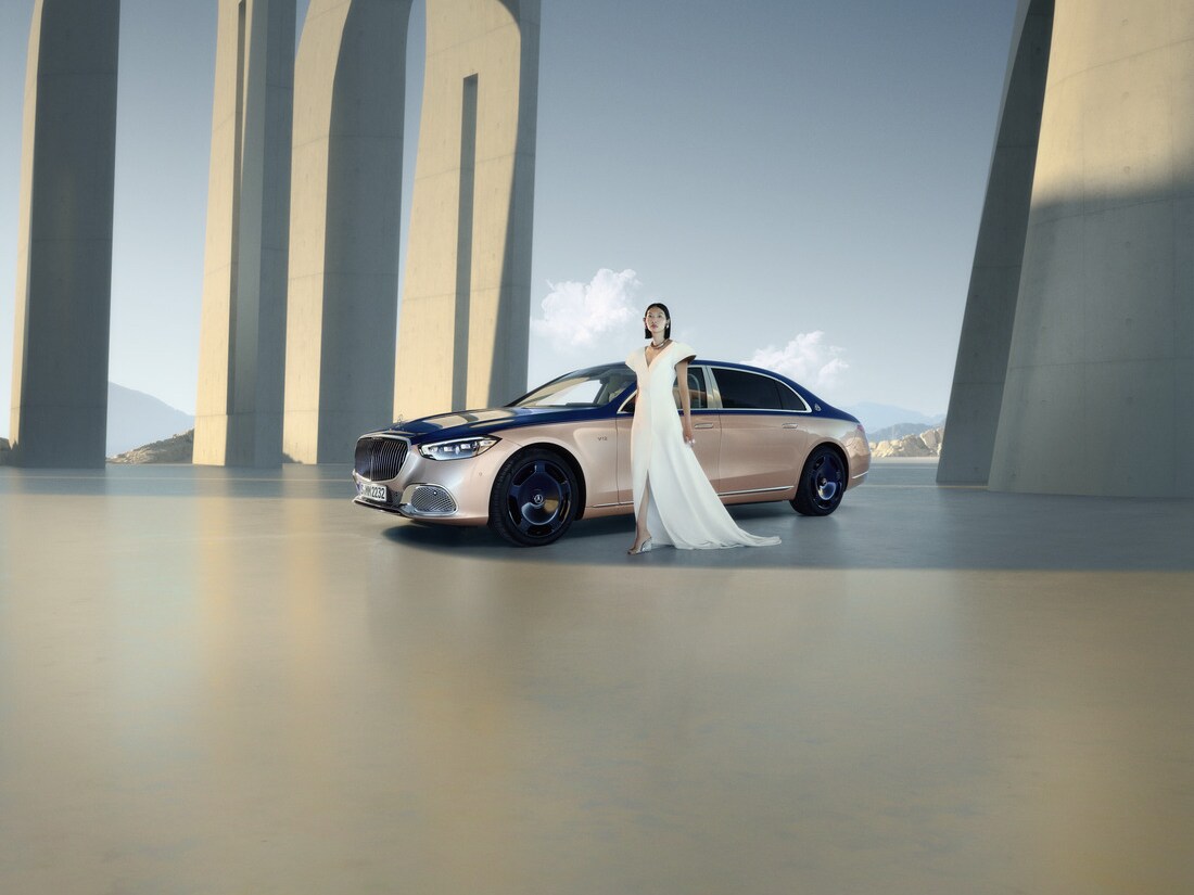 Mercedes-Maybach S-Klasse Haute Voiture schimmernden Roséton