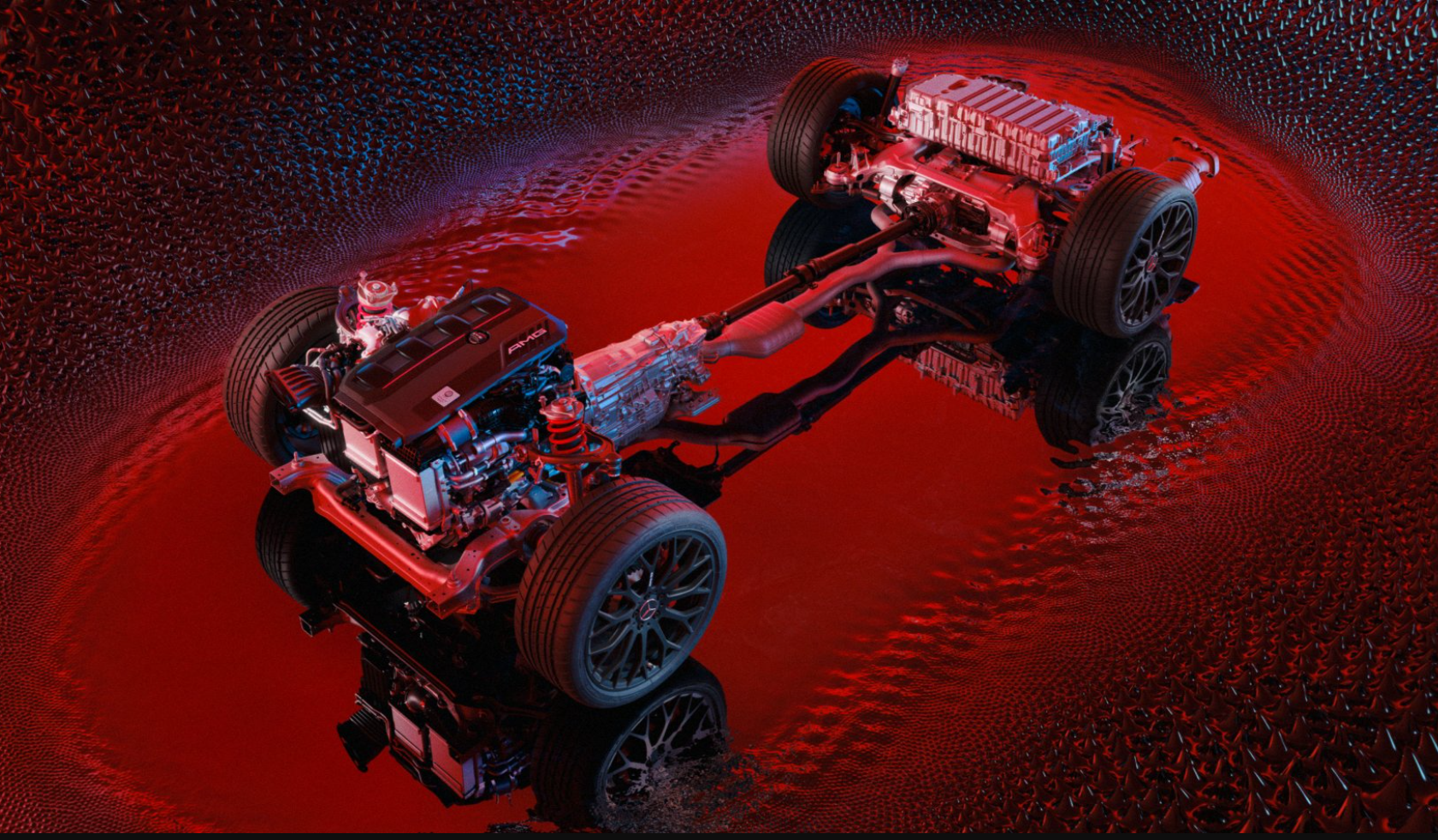 Mercedes-AMG electric performance plattform Mercedes-AMG E-Modell-Plattform-Architektur