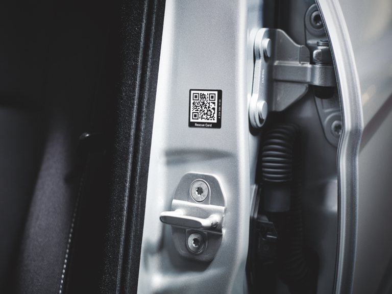 QR Code in Tür QR Code in Tür