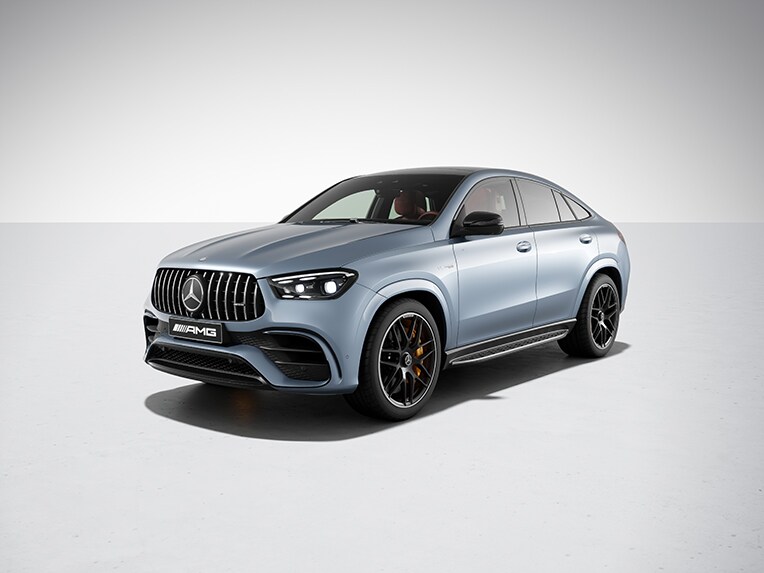 Eine Darstellung des Mercedes-AMG GLE Coupés.