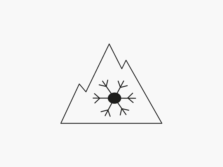 Das Symbol für Schneegriffigkeit kennzeichnet Reifen, die für die Nutzung bei Schnee geeignet sind.
