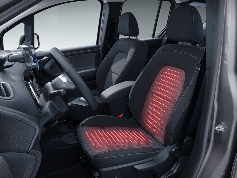 Die Sitzheizung für Fahrer im Mercedes-Benz Citan Kastenwagen.