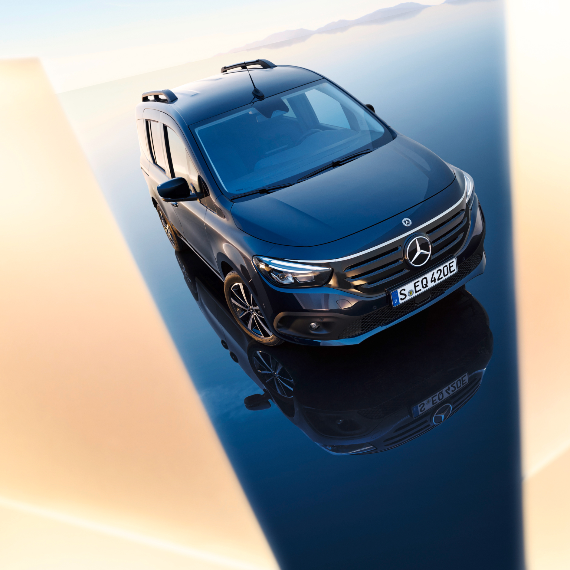 Modellübersicht | EQT | Mercedes-Benz Das Exterieur des Mercedes-Benz EQT.