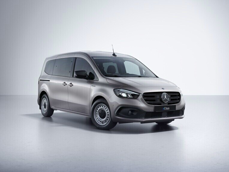 Der Mercedes-Benz eCitan Kastenwagen in der Ausstattungslinie Mixto.