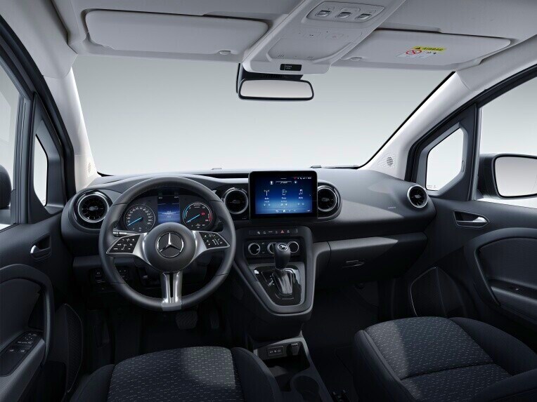 Der Mercedes-Benz eCitan Kastenwagen in der Ausstattungslinie Mixto.