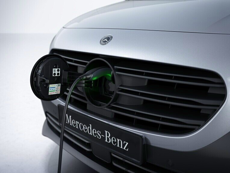 AC-Laden 11 kW mit dem Mercedes-Benz eCitan Kastenwagen.